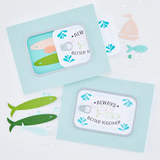 Hero Arts Letterpress & Foil Plate, Glad We're Tight (HP131)