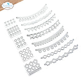 Elizabeth Craft Metal Die, Happy Banners (2200)