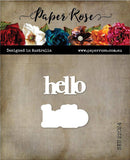 Paper Rose, Hello Chunky Layered Metal Cutting Die (22024)