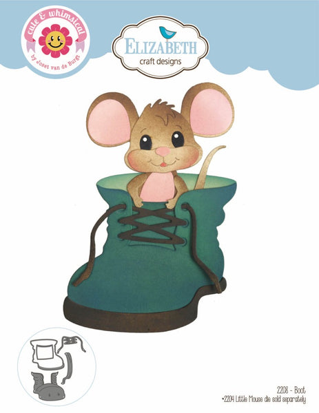 Elizabeth Craft Metal Die, Boot (#2208)