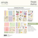 Simple Stories Simple Cards Card Kit, Simple Vintage Meadow Flowers