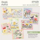 Simple Stories Simple Cards Card Kit, Simple Vintage Meadow Flowers