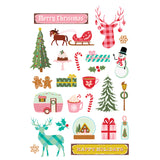 Simple Stories, Sticker Book 12/Sheets, Snow Pine Lodge