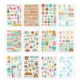 Simple Stories, Sticker Book 12/Sheets, Snow Pine Lodge