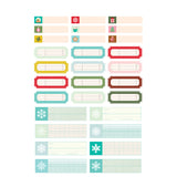 Simple Stories, Sticker Book 12/Sheets, Snow Pine Lodge