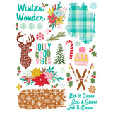 Simple Stories, Snow Pine Lodge Rub-Ons, 6"X8" (23127)