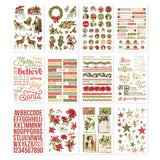 Simple Stories, Sticker Book 12/Sheets, Simple Vintage Yuletide