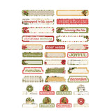 Simple Stories, Sticker Book 12/Sheets, Simple Vintage Yuletide