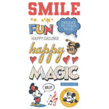 Simple Stories, Say Cheese Classic Mouse Foam Stickers, 44/Pkg
