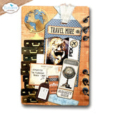 Elizabeth Craft Metal Dies, Everyday Memories by Annette Green, Rounded Travel Page (2356)