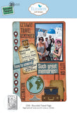 Elizabeth Craft Metal Dies, Everyday Memories by Annette Green, Rounded Travel Page (2356)