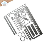 Elizabeth Craft Metal Dies, Everyday Memories by Annette Green, Home Hobbies (2357)