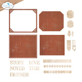 Elizabeth Craft Metal Dies, Everyday Memories by Annette Green, Pocket Page Inserts 3 (2360)
