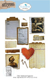 Elizabeth Craft Metal Dies, Art Journal Specials by Devid Roodenburg, Notebook Fragments (2368)
