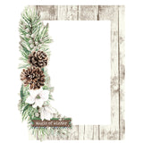 Simple Stories, Simple Vintage Fresh Snow Chipboard Frames, 6/Pkg