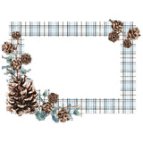 Simple Stories, Simple Vintage Fresh Snow Chipboard Frames, 6/Pkg