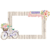 Simple Stories, Simple Vintage Flower Shoppe Chipboard Frames, 6/Pkg