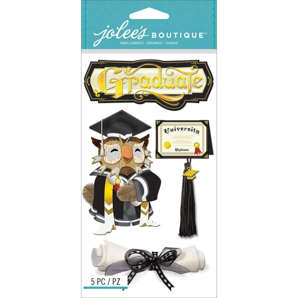 Jolee's Le Grande Dimensional Stickers, Graduation