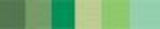 Quilled Creations Quilling Paper 6 Mixed Colors, 100/Pkg, Green Shades 3/8" (9mm)