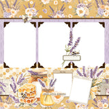 Simple Stories, Simple Pages Page Kit, Simple Vintage, Lavender Fields