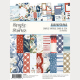 Simple Stories Paper Pad 6"X8", Simple Vintage Sand & Sea (26923)