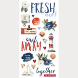 Simple Stories, Foam Stickers, Simple Vintage Sand & Sea (26930)