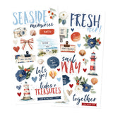 Simple Stories, Foam Stickers, Simple Vintage Sand & Sea (26930)