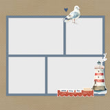 Simple Stories Simple Page Pieces Die Cuts, Simple Vintage Sand & Sea (26933)