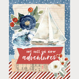 Simple Stories Simple Cards Card Kit, Simple Vintage Sand & Sea (26934)