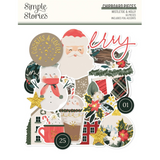 Simple Stories, Chipboard Pieces, Mistletoe & Holly (27718)