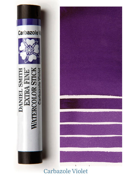 Daniel Smith, Pure Pigment (No Wax), Watercolor Stick, Carbazole Violet