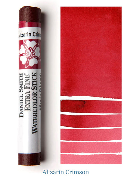 Daniel Smith, Pure Pigment (No Wax), Watercolor Stick, Alizarin Crimson