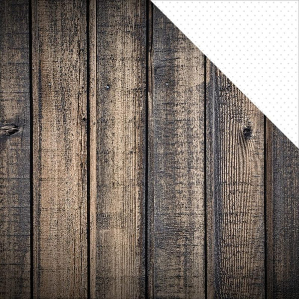 Simple Stories, Sn@p! Basics, Color Vibe Double-Sided Cardstock 12"X12", Chestnut/White Dot (#2851)