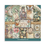 Stamperia, Scrapbooking Double-Sided Paper Pad 12"x12" 10/Pkg, Gardens of Time (SBBL185)