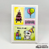 AALL & Create, #965, A7 Photopolymer Clear Stamp Set by Janet Klein, Happiness Floats