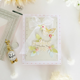 Pinkfresh Studio, Essentials Die Set, Folk Edge Rectangles (PF082ES)
