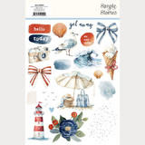 Simple Stories Rub Ons, Simple Vintage Sand & Sea (26929)