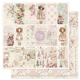 Prima Marketing, Double-Sided Paper Pad 8"X8" 32/Pkg, Buttons & Keepsakes By Frank Garcia (982362)