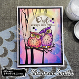 Brutus Monroe, 3x4 Clear Stamps, Owl Love You (BRU4258)