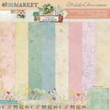 49 and Market Solids Collection Pack 12"X12", From the Garden (FTG-35292)