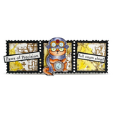 AALL & Create, #TP-1373, A7 Clear Stamp, Designed by Janet Klein, Precision Paws