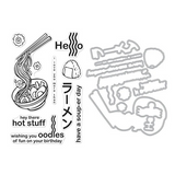 Hero Arts, Clear Stamps & Dies Bundle, Ramen (SB402)