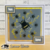 Visible Image, A6 Clear Stamps, Bee Happy (VIS-BEH-01)