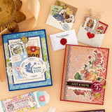 Spellbinders Clear Stamp Set By Cathe Holden, Flea Market Finds- Reading Matter (STP-168)