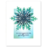 Penny Black, Clear Stamp, Snowflake Season