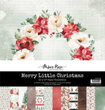 Paper Rose, 12"X12" Paper Collection, Merry Little Christmas