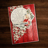 Paper Rose, 6"x6" Paper Collection, Merry Little Christmas Basics