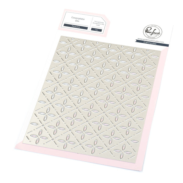 Pinkfresh Studio, Coverplate Die by Inna Moreva, Petal Grid (307825)