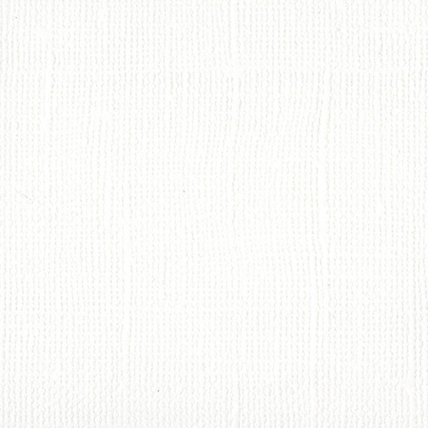 Bazzill Mono Cardstock 12"X12", Classic White/Canvas