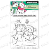 Penny Black Clear Stamps 3"X4", Chilly Days (31-006)